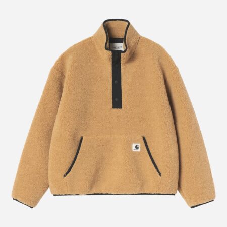 Carhartt WIP Women's Elliot High Neck Fleece Liner - WIP Dusty Hamilton/Black
