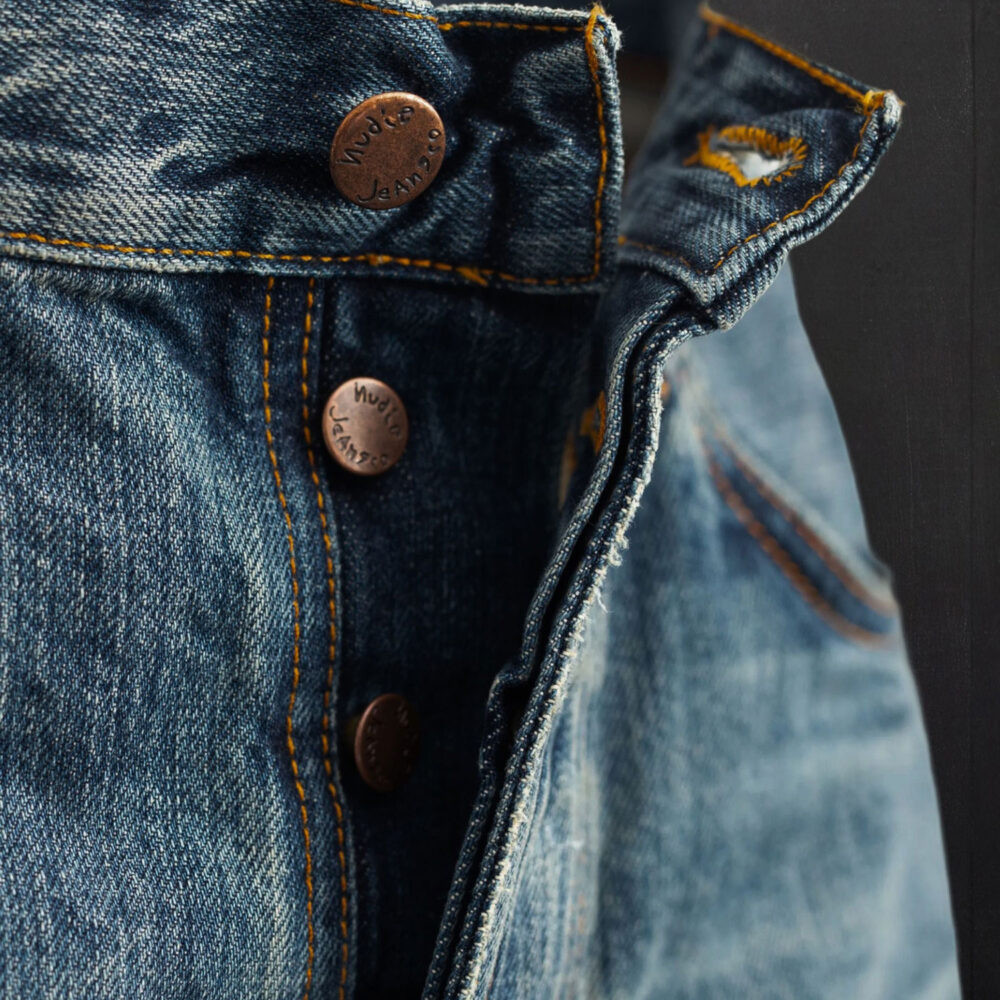 Nudie Rad Rufus Regular Straight Fit Jean - Lineage Tracks Nudie Rad Rufus Regular Straight Fit Jean - Lineage Tracks