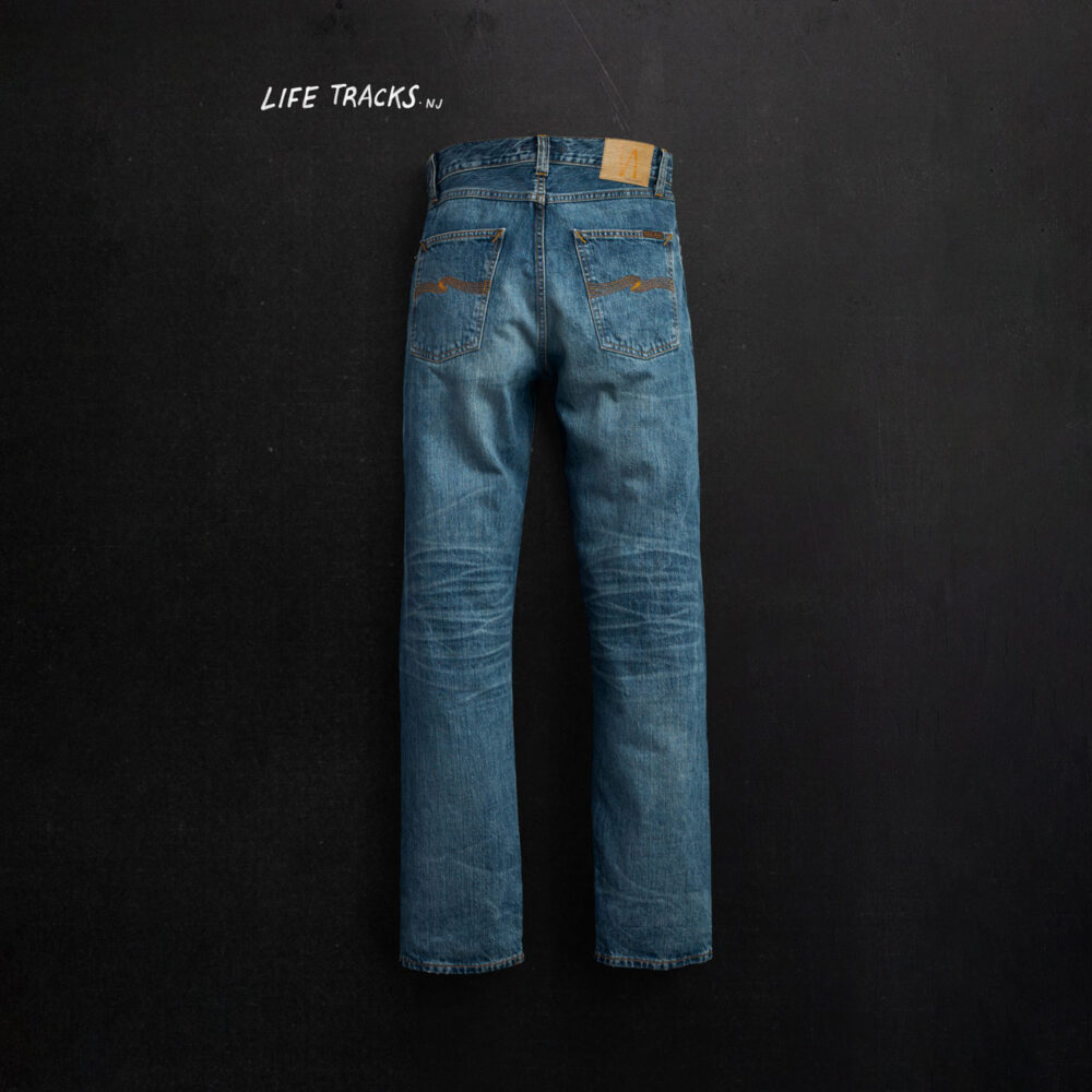 Nudie Rad Rufus Regular Straight Fit Jean - Lineage Tracks Nudie Rad Rufus Regular Straight Fit Jean - Lineage Tracks