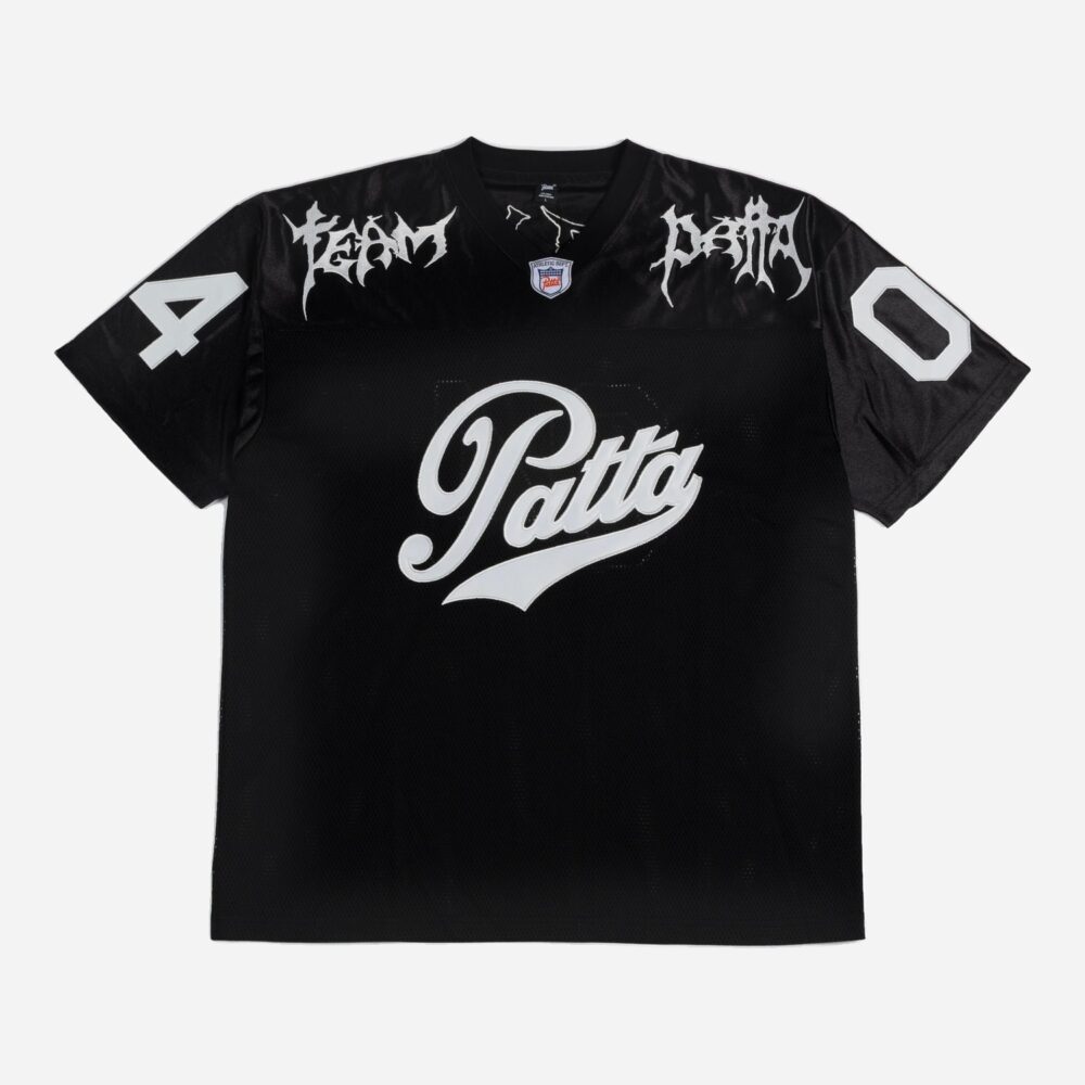 Patta American Football Jersey - Black
