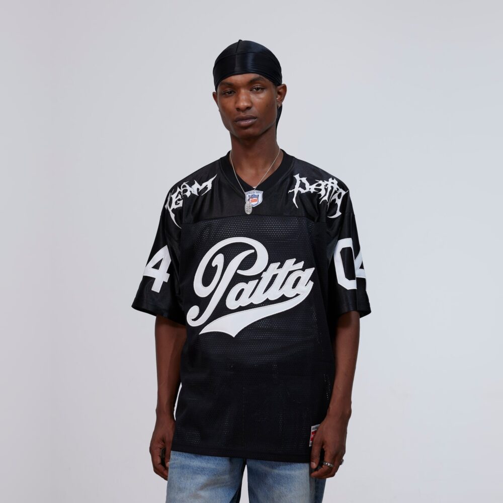 Patta American Football Jersey - Black