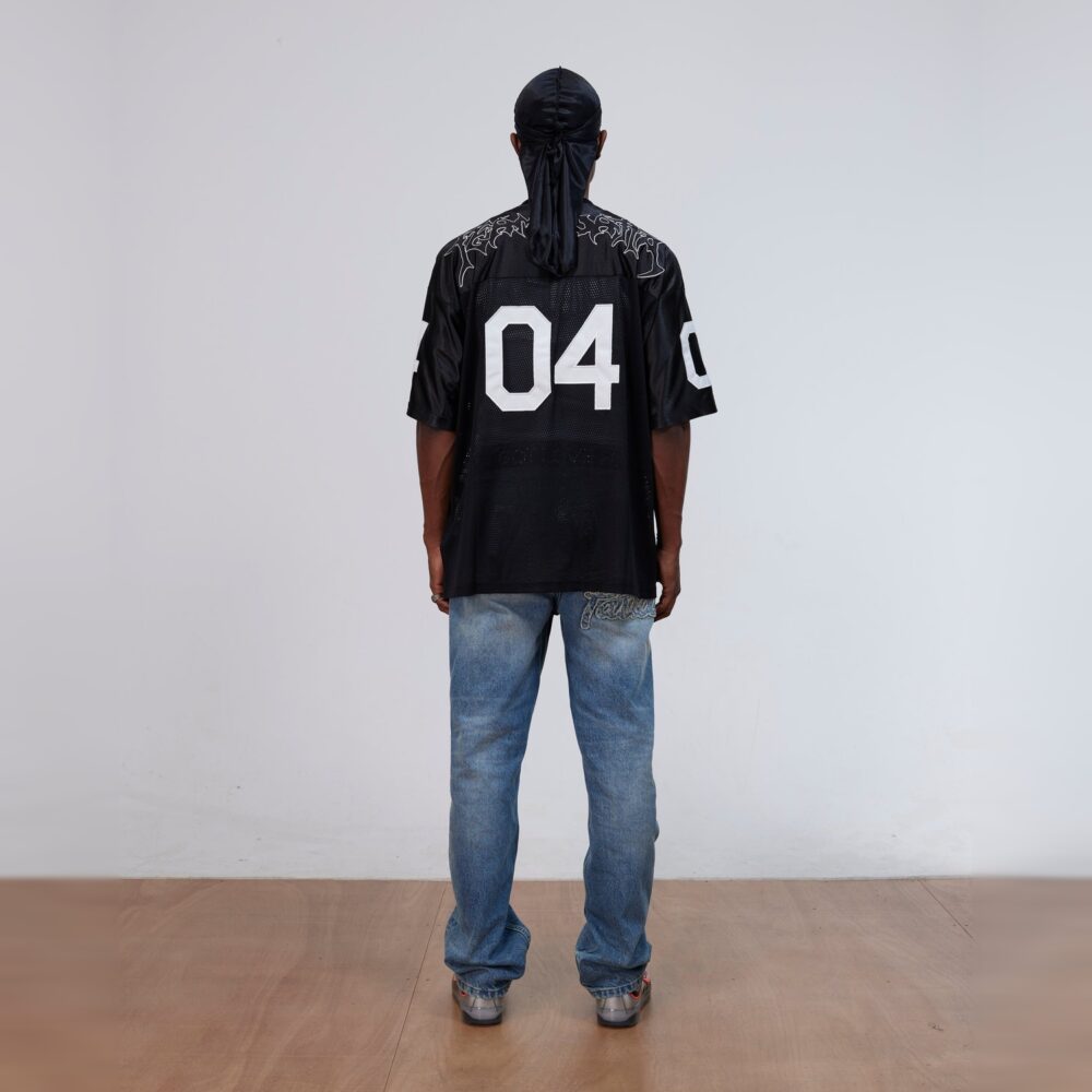 Patta American Football Jersey - Black