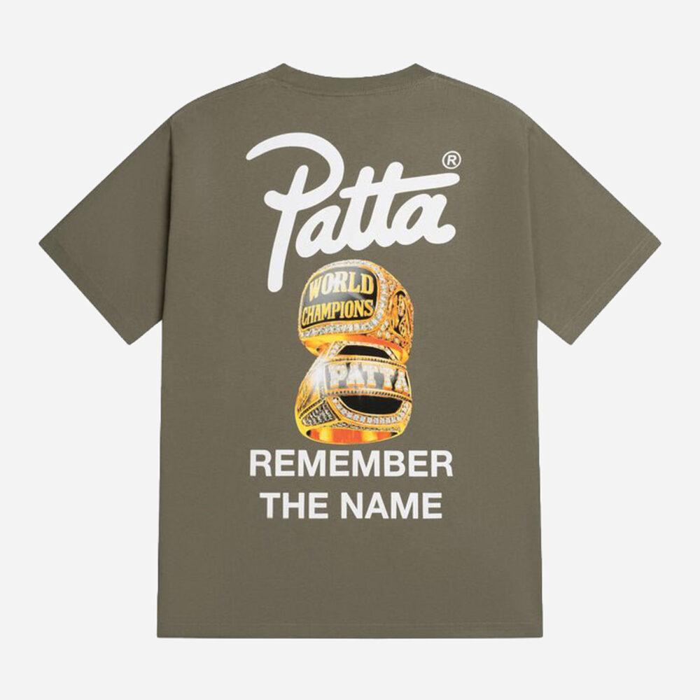Patta Championship Tee - Dusty Olive
