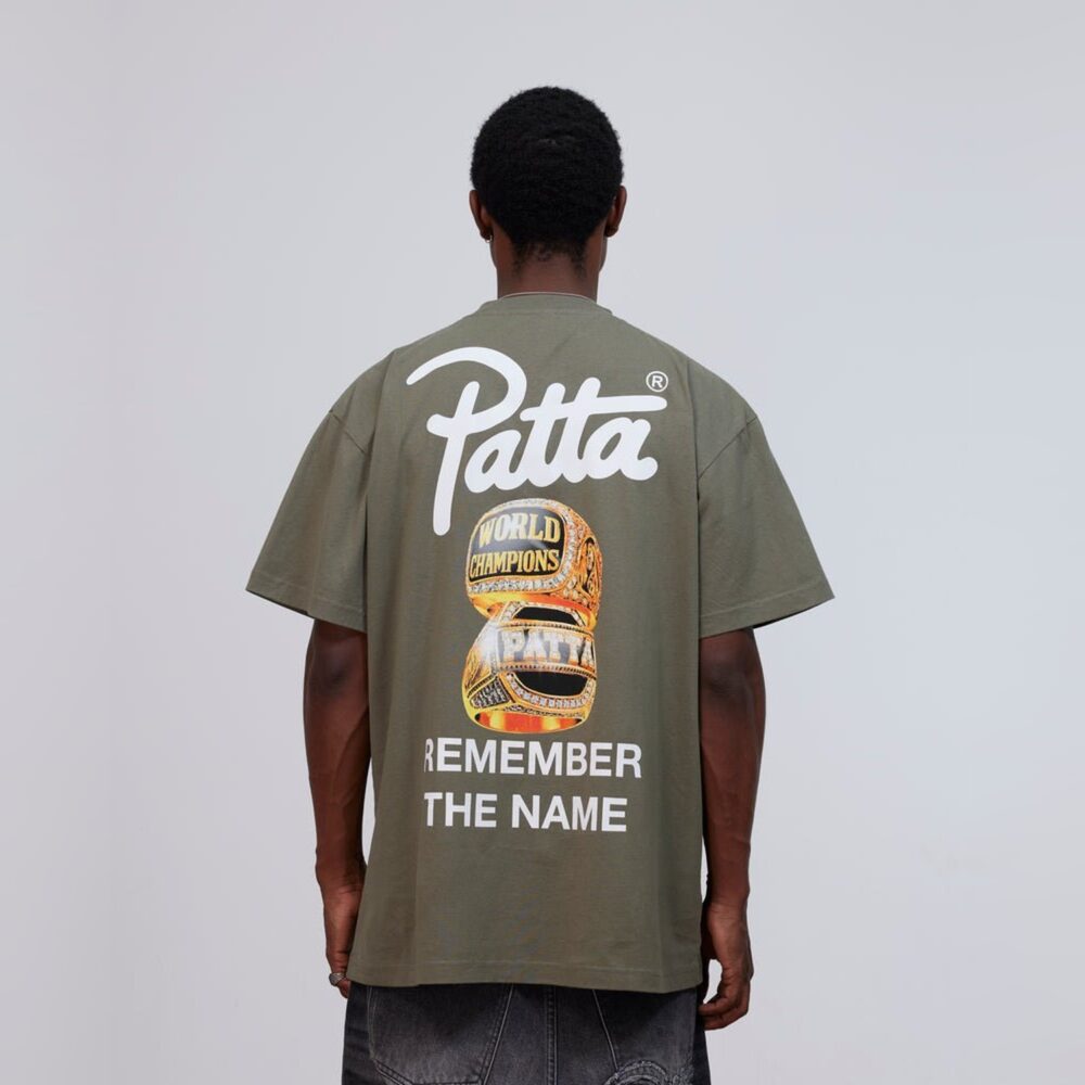 Patta Championship Tee - Dusty Olive