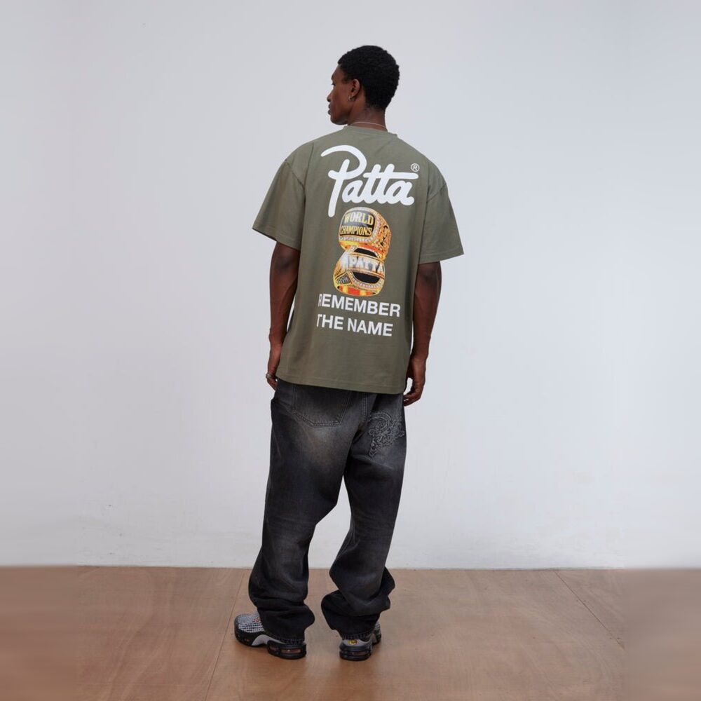 Patta Championship Tee - Dusty Olive