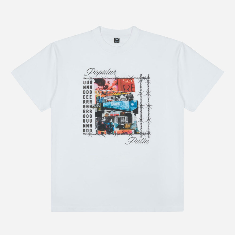 Patta Collage Tee - White