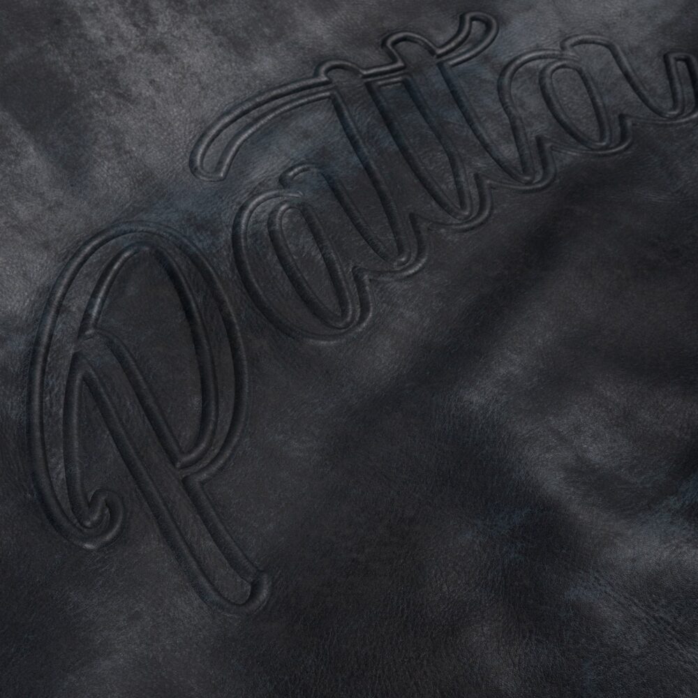 Patta Leather Hooded Bomber Jacket - Black Patta Leather Hooded Bomber Jacket - Black