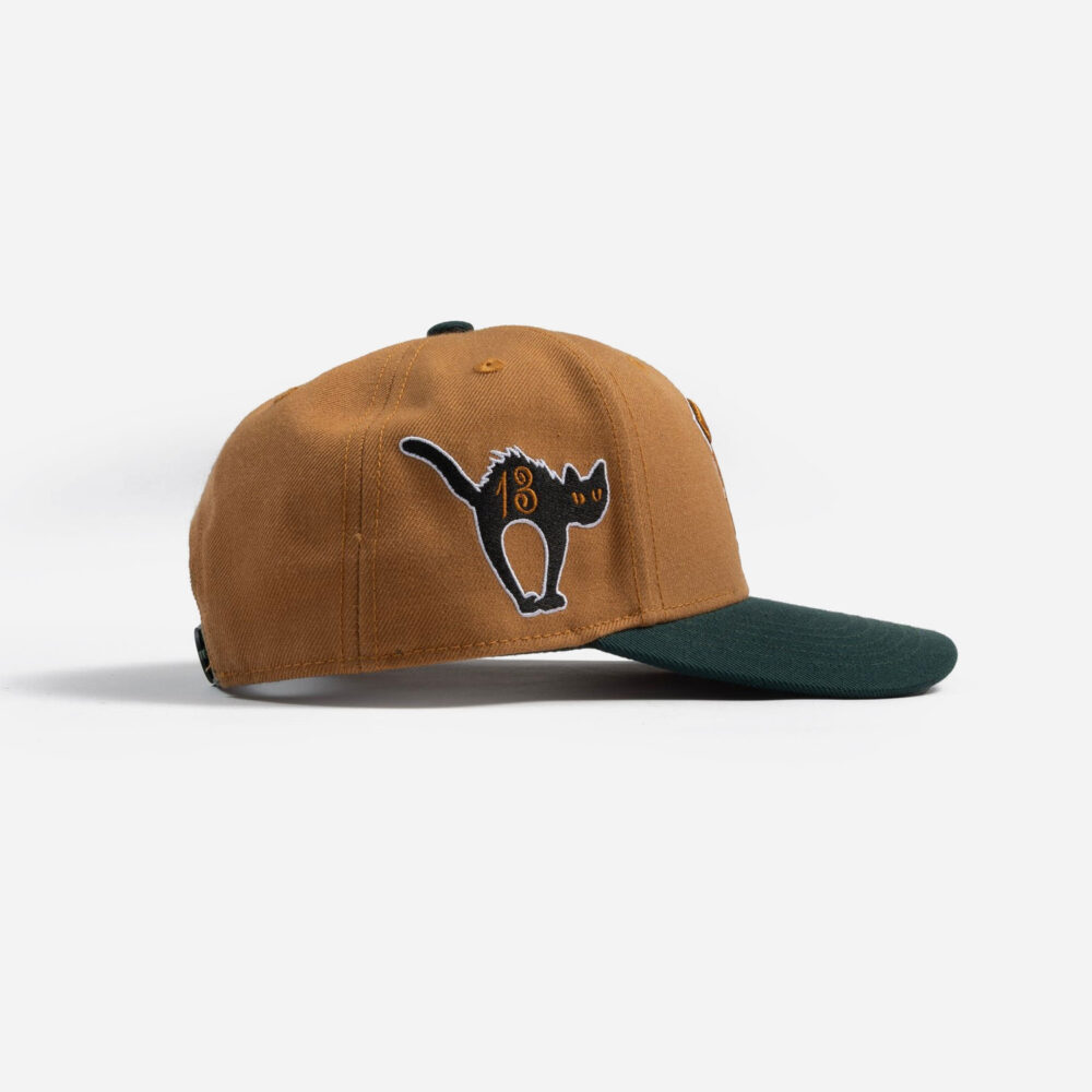 Patta Lucky 13 Snapback Cap - Buckthorn Brown