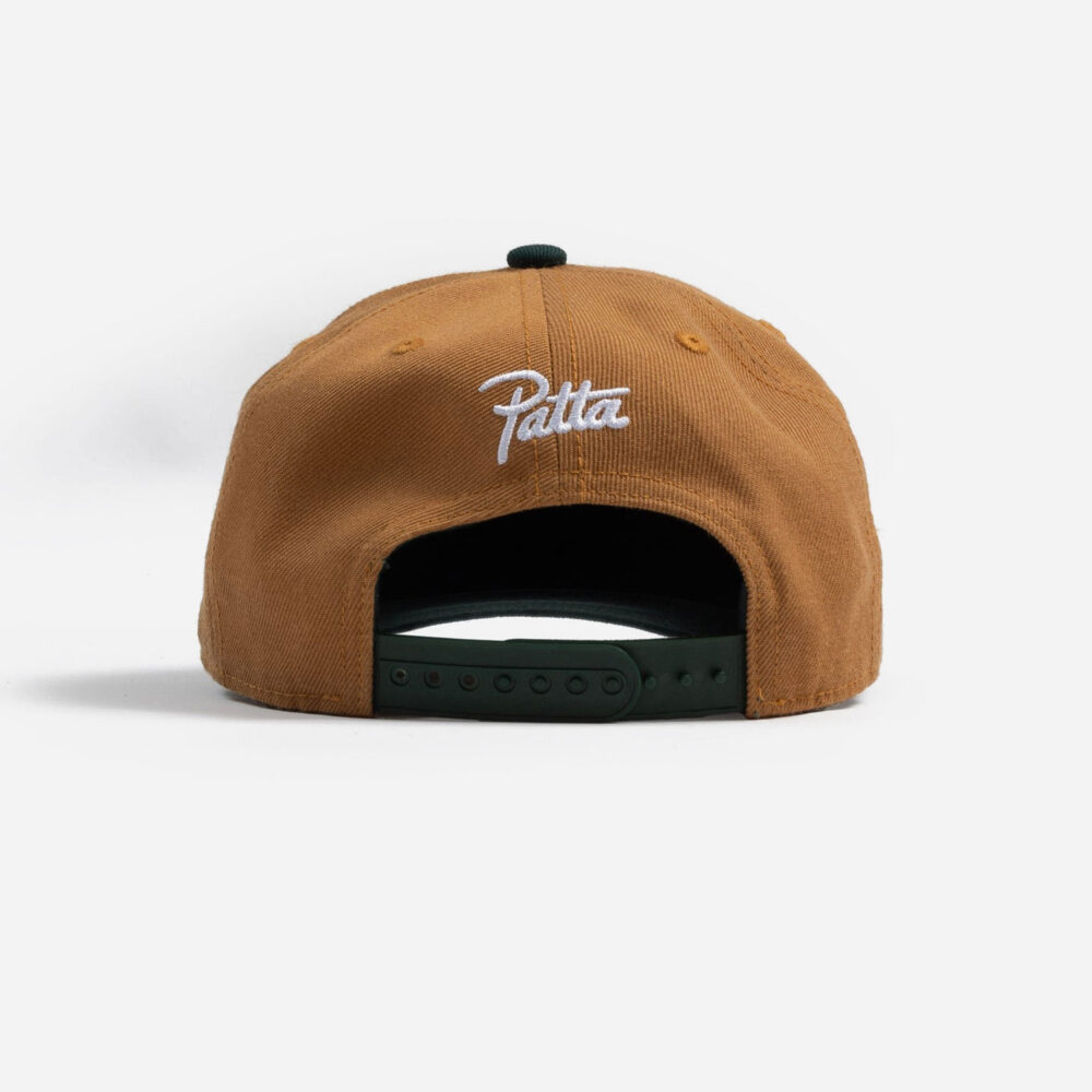 Patta Lucky 13 Snapback Cap - Buckthorn Brown