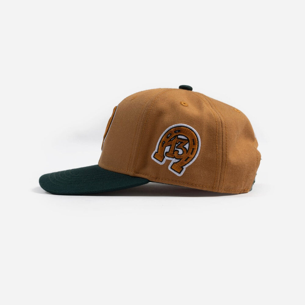 Patta Lucky 13 Snapback Cap - Buckthorn Brown