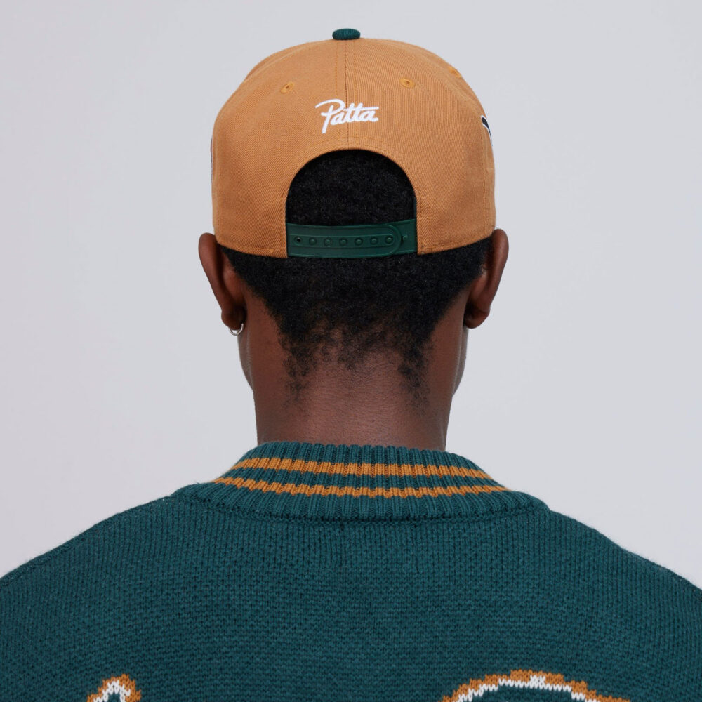 Patta Lucky 13 Snapback Cap - Buckthorn Brown