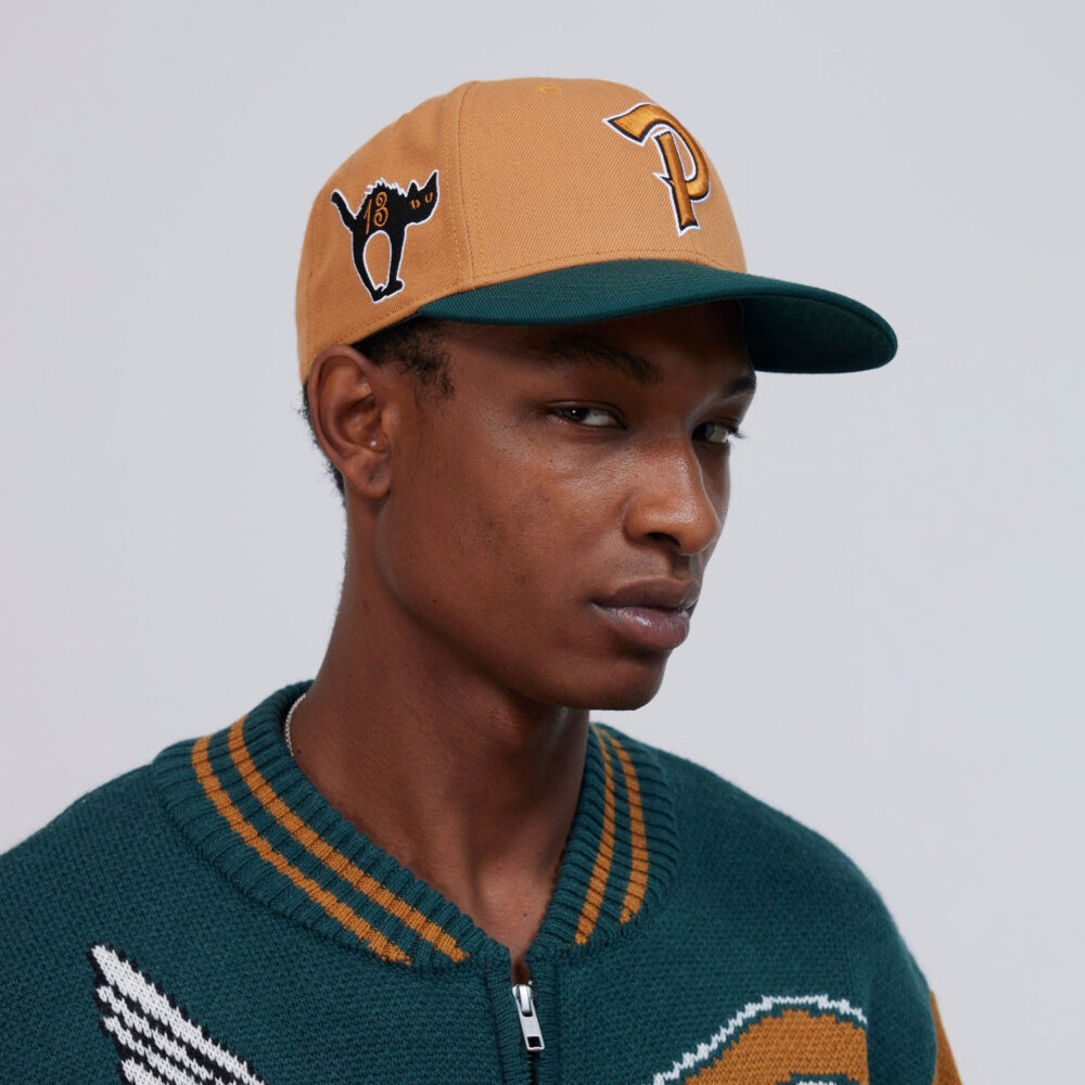 Patta Lucky 13 Snapback Cap - Buckthorn Brown