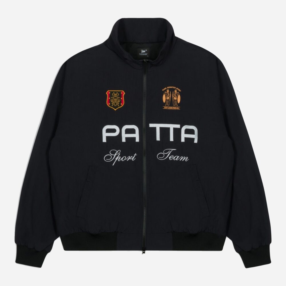 Patta Racing Team Track Jacket - Black