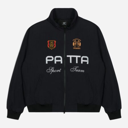 Patta Racing Team Track Jacket - Black Patta Racing Team Track Jacket - Black