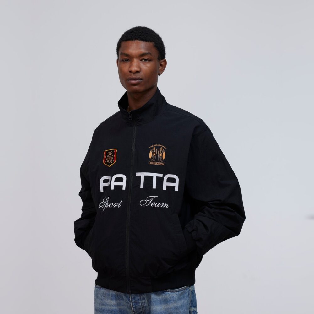 Patta Racing Team Track Jacket - Black