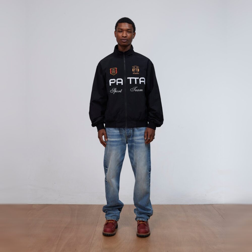 Patta Racing Team Track Jacket - Black