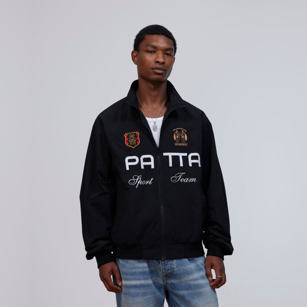 Patta Racing Team Track Jacket - Black