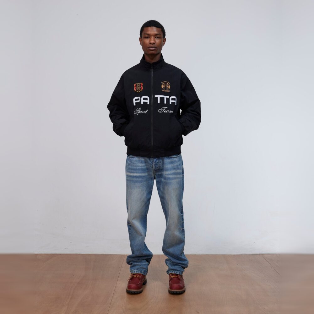 Patta Racing Team Track Jacket - Black