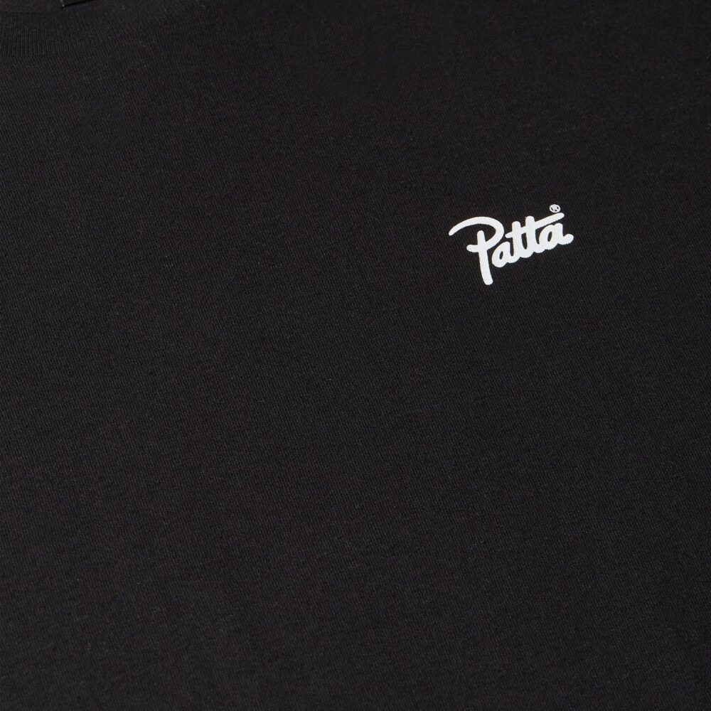 Patta Script Logo Tee - Black