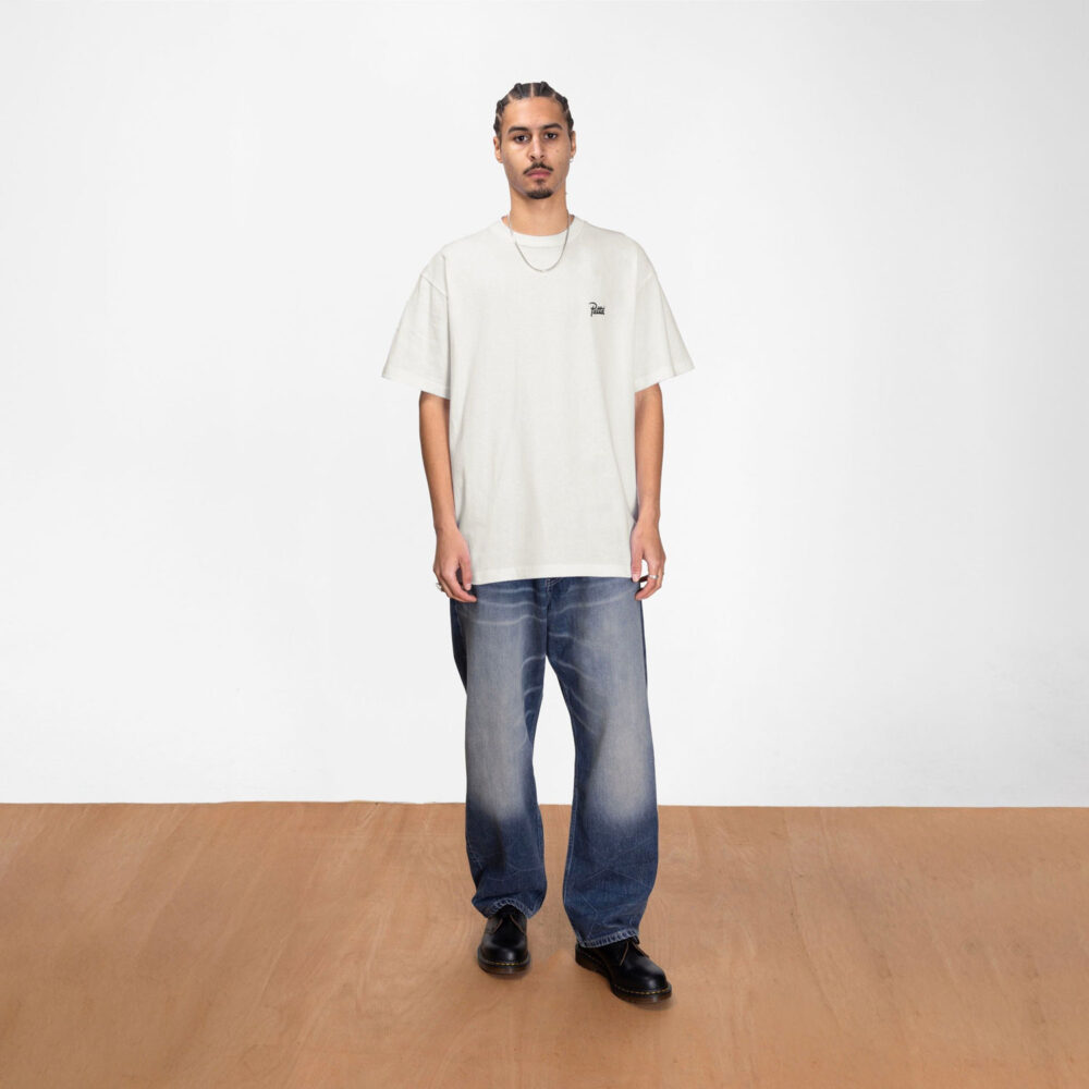 Patta Script Logo Tee - White