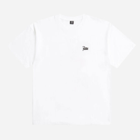 Patta Script Logo Tee - White Patta Script Logo Tee - White
