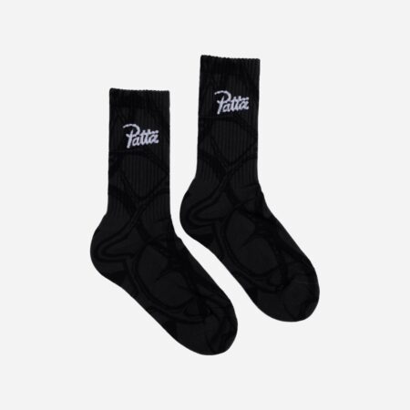 Patta Thorns Sock - Grey Pinstripe Patta Thorns Sock - Grey Pinstripe