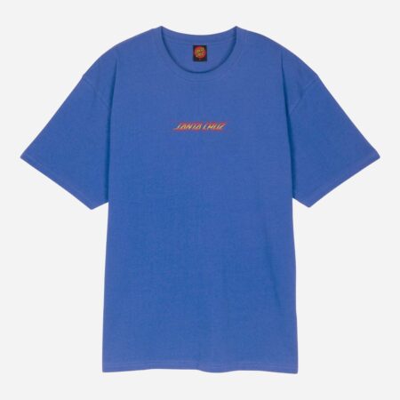 Santa Cruz Classic Fade Strip Centre Tee - Sapphire
