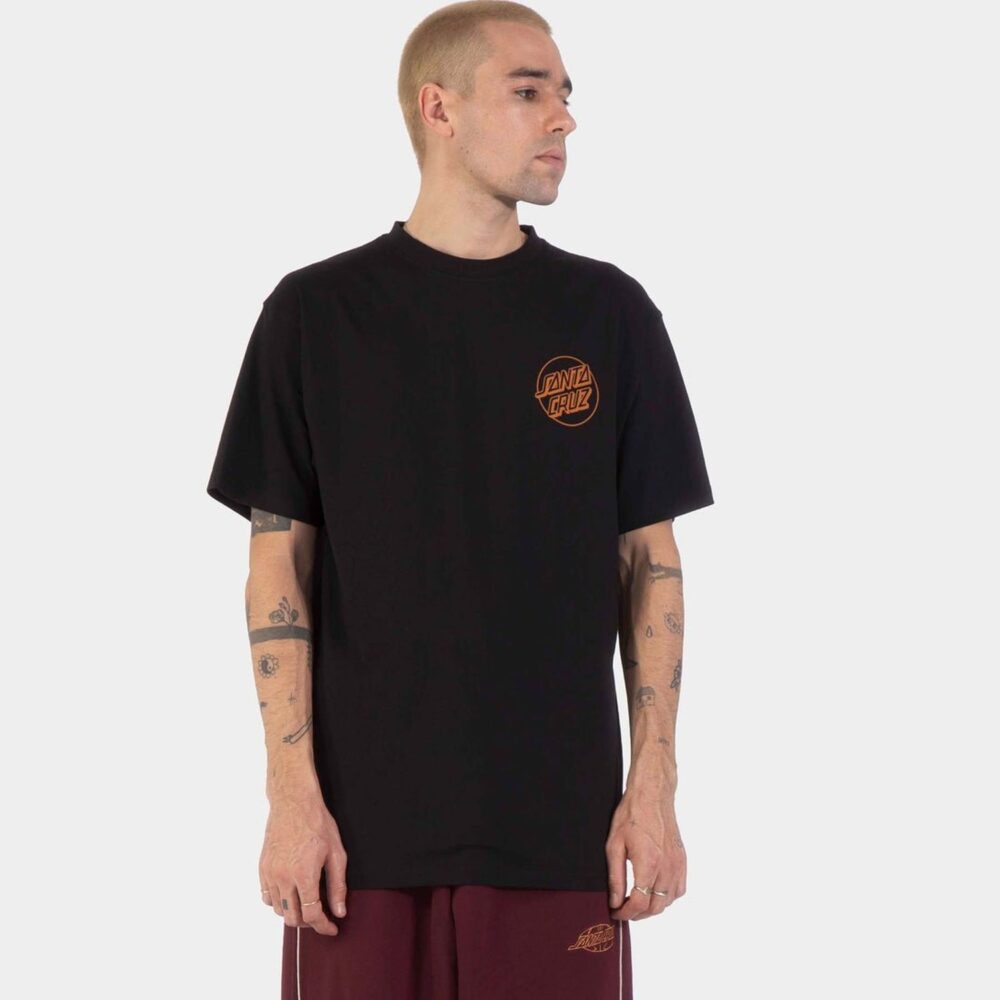 Santa Cruz Forging Dot Tee - Black