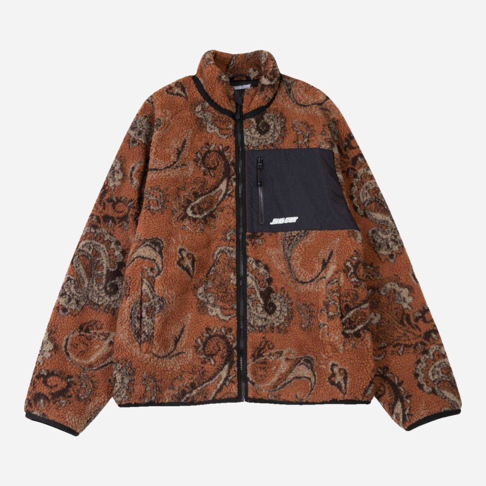 Santa Cruz Freestyle Jacket - Rust Paisley