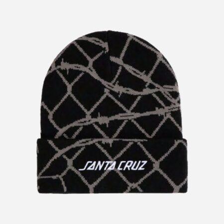 Santa Cruz Spot Chain Beanie - Black