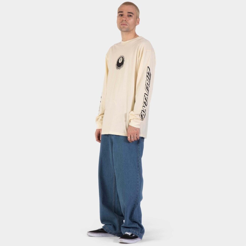 Santa Cruz Winkowski Hachi Ball Longsleeve Tee - Wax Paper