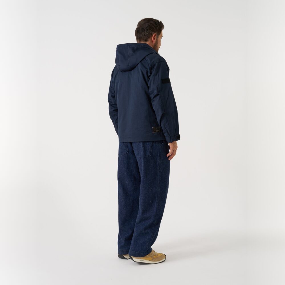 Universal Works x Taion Down Cr Raf Jacket - Navy/Cloud Camo