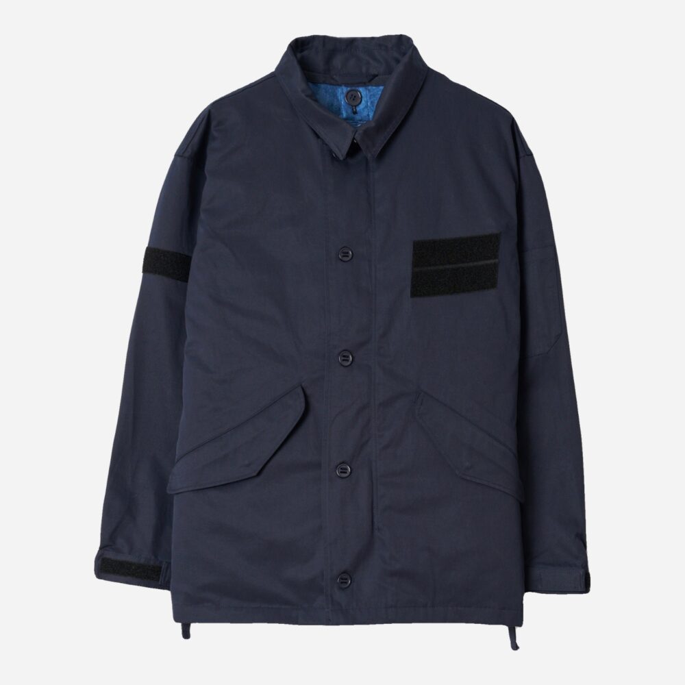 Universal Works x Taion Down Cr Raf Jacket - Navy/Cloud Camo