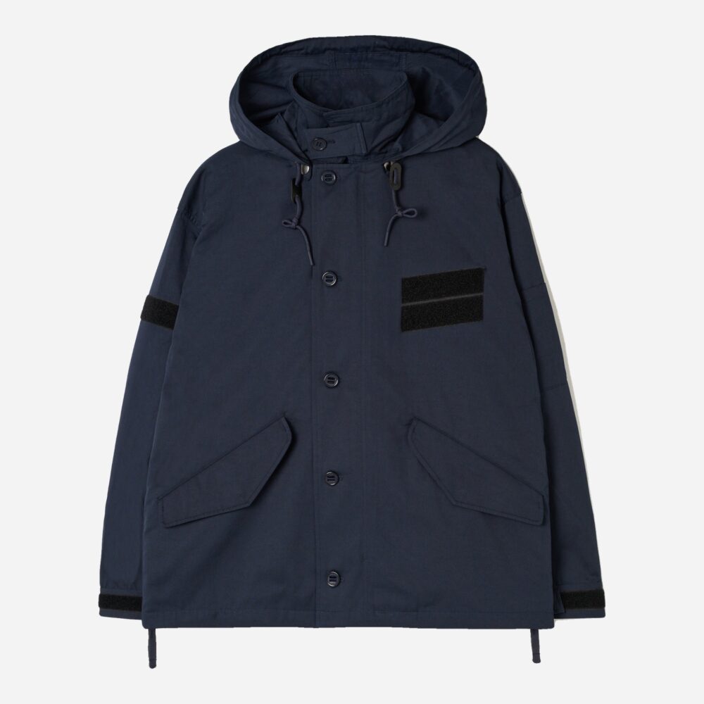 Universal Works x Taion Down Cr Raf Jacket - Navy/Cloud Camo