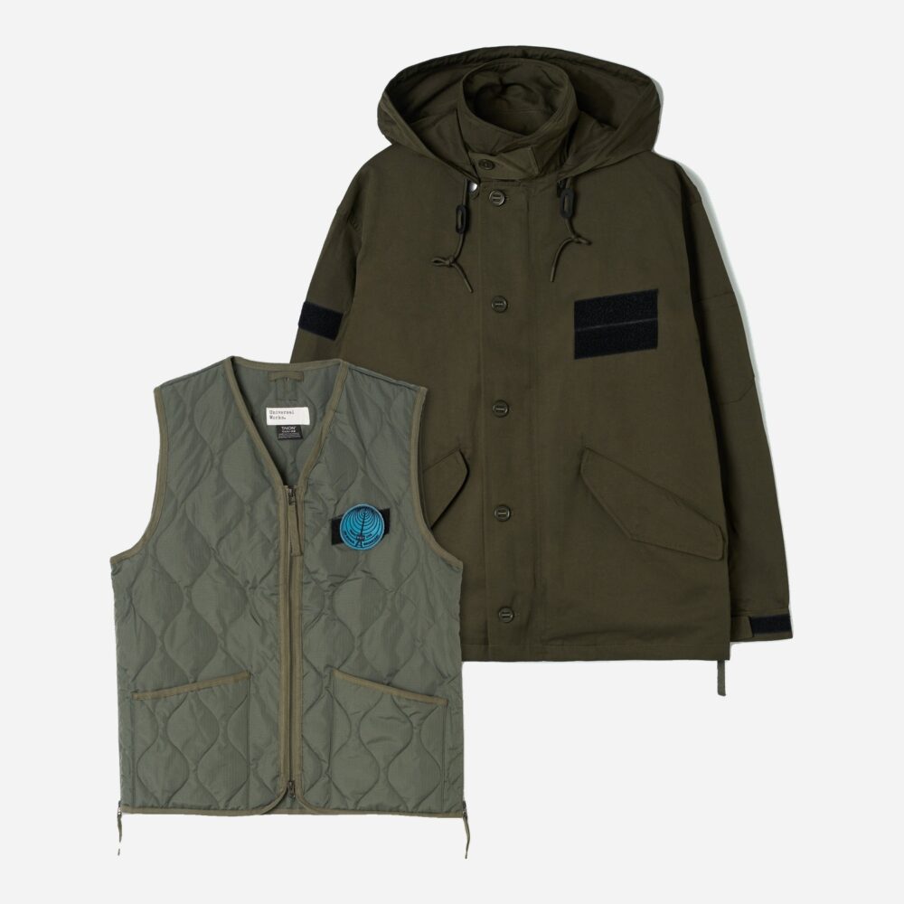 Universal Works x Taion Down Cr Raf Jacket - Olive/Olive Universal Works x Taion Down Cr Raf Jacket - Olive/Olive