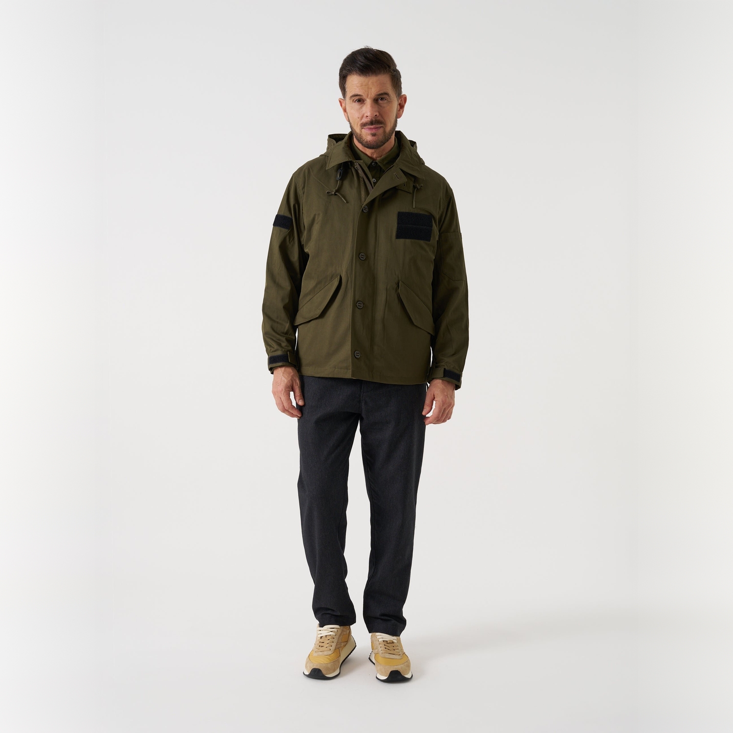 Universal Works x Taion Down Cr Raf Jacket - Olive/Olive