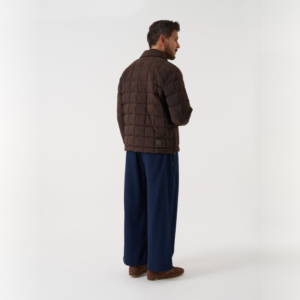 Universal Works x Taion Down Rams Jacket - Brown