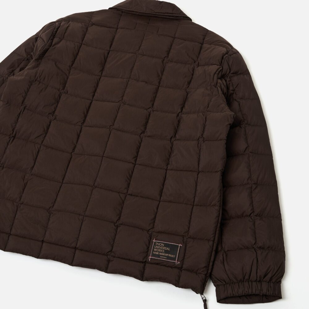 Universal Works x Taion Down Rams Jacket - Brown