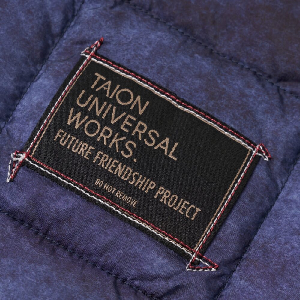 Universal Works x Taion Down Rams Jacket - Cloud Camo